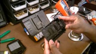 Worx Lithium 18v Battery Investigation and Repair [upl. by Leonidas]