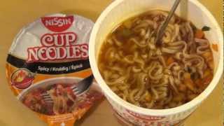 Nissin Cup Noodles Spicy Kruidig Epice [upl. by Iramat]