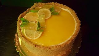 Cheesecake cu lamaie  Lemon Cheesecake  Fara Coacere [upl. by Abshier]