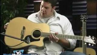 Alvarez AD70 Series Acoustic Guitar Demo [upl. by Rollin]