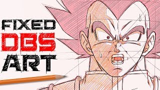 Fixing Dragon Ball Supers BAD Artwork  EPISODE ONE  The Anatomy of Anime [upl. by Aicyla]