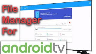 Android TV File Manager  File Explorer  File Commander [upl. by Coit]