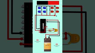 DIY Police Flashlight Circuit  Police light flashlight led policelights [upl. by Styles]