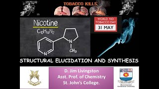 Alkaloids  Nicotine Structural elucidation and Synthesis MS University syllabus Tirunelveli [upl. by Pussej]