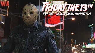 Friday The 13th Part 8 Jason Takes Manhattan  Times Square Scene [upl. by Hilbert248]