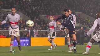 Yohan Gourcuffs incredible goal vs PSG 11Jan2009 [upl. by Oppen]