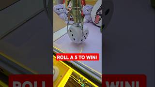 Roll a 5 To Win ANY Prize in This Claw Machine [upl. by Nonnahs]