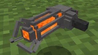 How to make a gravity gun Minecraft PE Command blocks [upl. by Esor112]