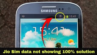 Mobile Data Not Working Samsung  4g Not Showing In Samsung J1j2j5j7 Phone [upl. by Stoops407]