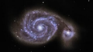 Whirlpool Galaxy Through Celestron NexStar 8SE Telescope [upl. by Audras122]