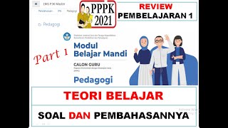 PEMBAHASAN SOAL PEDAGOGIKTEORI BELAJAR [upl. by Dadirac]