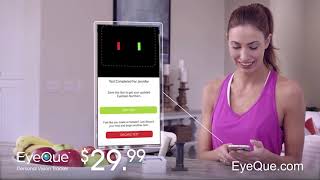 EyeQue Personal Vision Tracker Comcast Commercial [upl. by Beatrix]