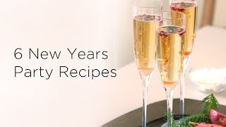 6 New Years Eve Party Recipes [upl. by Ap]