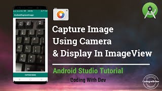 Capture picture from camera  Android Studio Tutorial  Take Picture with Camera  Android studio [upl. by Westfall759]