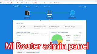 How to login MI Router admin panel [upl. by Ontina]