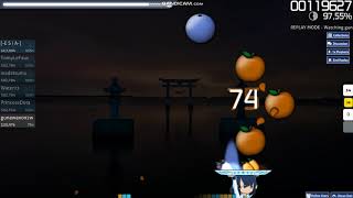 Rin  Lunatic set 15 ¬ The Moon as Seen from the Shrine cup  osucatch [upl. by Sivatnod]