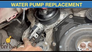 Range Rover Evoque 20 Ingenium water pump replacement [upl. by Nosraep]