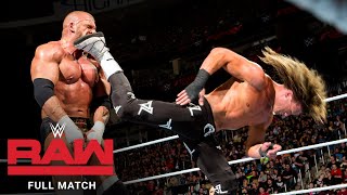 FULL MATCH  Triple H vs Dolph Ziggler Raw March 14 2016 [upl. by Vinna]