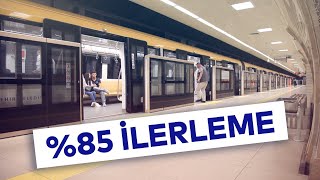 ÇEKMEKÖY SULTANBEYLİ METRO HATTI HIZLA İLERLİYOR [upl. by Crosse166]