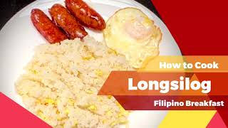 How to Cook Longsilog Filipino Breakfast recipes breakfast filipino recipe food cook howto [upl. by Nesilla]