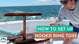 How To Set Up HOOKS® Ring Toss Game from Craggy Games [upl. by Branscum]