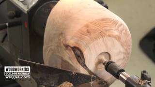 Turning Large Wooden Bowls [upl. by Enreval433]