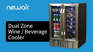 Dual Zone Wine and Beverage Cooler  NewAir AWB360DB [upl. by Japheth983]