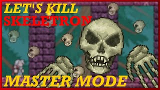 How to EASILY Beat MASTER MODE Skeletron in Terraria 14 [upl. by Kushner]