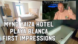 Lanzarote travel day  Dreamliner from Glasgow Mynd Yaiza Playa Blanca first impressions [upl. by Ewell585]