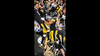 GEORGE PICKENS TOUCHDOWN CELEBRATION  Pittsburgh Steelers [upl. by Anitap]