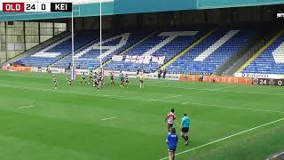 Oldham RLFC v Keighley Cougars Betfred League One 2024 Highlights [upl. by Ajan]