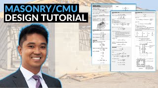 Masonry CMU Design Tutorial  Summary Sheets  Worksheets [upl. by Kacerek]