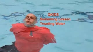 Swimming Lesson  Best Treading Water Techniques [upl. by Ibrahim]