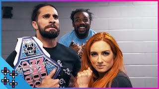 BECKY LYNCH challenges SETH ROLLINS [upl. by Kristi281]