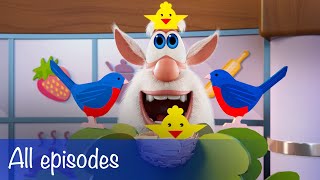 Booba  All Episodes Compilation  15 Food Puzzles  Cartoon for kids [upl. by Balch]