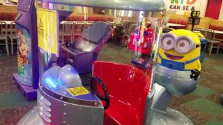 Jolly Roger Despicable Me Minion Mobile Kiddie Ride [upl. by Ytsanyd]