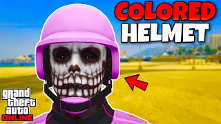 UPDATED How To Get PINK BULLEDPROOF HELMET In GTA 5 Online 167 SUPER EASY [upl. by Ive457]