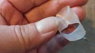 DIY 3point Mullet Finger Splint Upcycled [upl. by Nikki659]