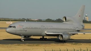 Royal Air Force Lockheed L1011 TriStar Taxi amp Takeoff [upl. by Ange742]