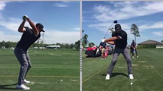 Brooks Koepka  Slow motion driver swing analysis [upl. by Ocirnor431]