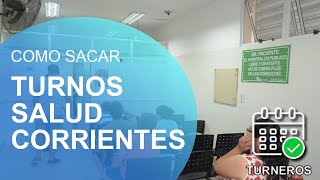 ¿Cómo sacar turnos Salud Corrientes [upl. by Enelyahs]