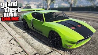 GTA 5 Online New Lampadati Viseris DLC Car Customization amp weapon installed [upl. by Anassor]