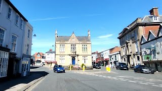 A Short Drive Through Devizes Historic Market Town Wiltshire [upl. by Aicemed]