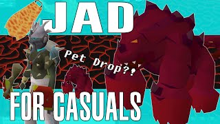 OSRS Guide TzTok Jad Guide for the casual PVMer and BONUS PET DROP [upl. by Wurster516]