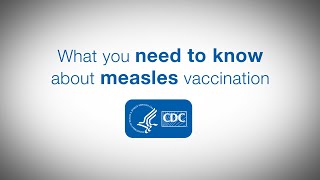 What you need to know about measles vaccination [upl. by Frick]