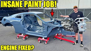 Rebuilding A Wrecked 2024 Nissan GTR Part 5 [upl. by Neveda]