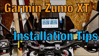 Garmin Zumo XT installation tips [upl. by Petrie618]