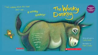 The Wonky Donkey  A Childrens Picture Book Read Aloud  Kids Book Read Aloud [upl. by Adele]