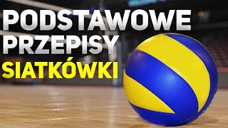 Podstawowe przepisy siatkówki  Piłka siatkowa  zasady  wf online [upl. by Calypso]