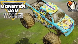 Monster Trucks  What About Backwards BOB  Monster Jam Steel Titans 2 Gameplay Walkthrough [upl. by Kellina]